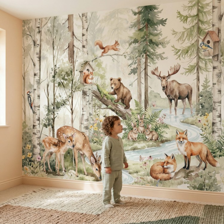 fotoapeta leśna dla dzieci w.jpg