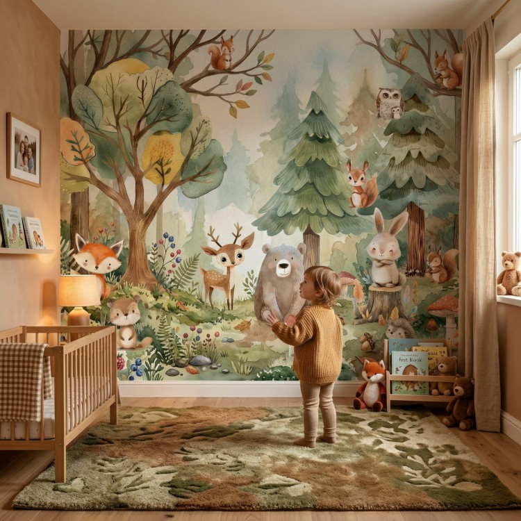 Fototapeta do pokoju dziecka leśna.jpg
