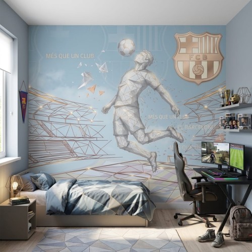 Fototapeta piłka nożna fc barcelona dla chłopców i dziewcząt .jpeg