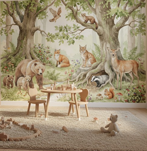 fototapeta akwarela las.jpg